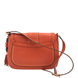 GUCCI CALFSKIN BIT MED SHOULDER LUXE HANDBAG ORANGE 12”x9”x3.5”