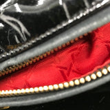 DIOR QUILTED PATENT LEATHER "LADY DIOR" LUXE HANDBAG BLACK 10”x7.5”x4.5”