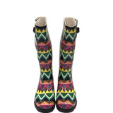 CORKYS RAINBOOTS BOOTS PINK GREEN 7