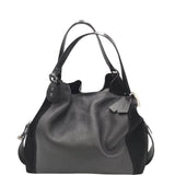 COACH LARGE SHOULDER TOTE HANDBAG BLACK