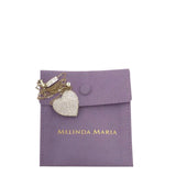 MELINDA MARIA RET$115 WHOLE HEART NECKLACE GOLDTONE