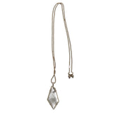 KENDRA SCOTT PENDANT NECKLACE GOLDTONE WHITE
