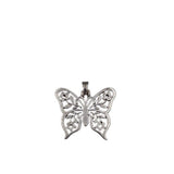 JAMES AVERY RETIRED BUTTERFLY PENDANT JEWELRY SILVER