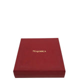 MAJORICA DOUBLE STRAND FAUX PEARLS NECKLACE GOLD GRAY