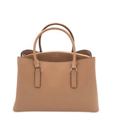 KATE SPADE NWT$429 LEATHER SATCHEL HANDBAG TAN GOLD 12.5”x8”x5.5”