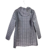 THE NORTH FACE QUITLED PUFFER HOOD COAT GREY XLARGE