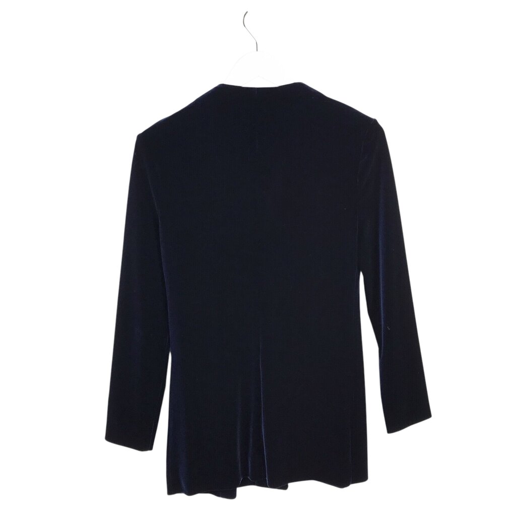 GIORGIO ARMANI VELOUR BUTTON DESIGNER BLAZER NAVY 6