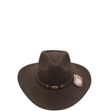 INNOVATION FELT WESTERN HAT BROWN LARGE