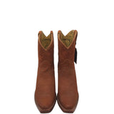ROCK'EM ANKLE WESTERN BOOTIES BOOTS BROWN 10