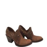 CIRCLE G WESTERN ANKLE BOOTS BROWN 5