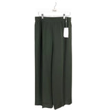 HELMUT LANG NWT STRAIGHT LEG DESIGNER PANT OLIVE MEDIUM