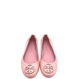 TORY BURCH FLAT BALLET DESIGNER SHOES PINK 8.5M