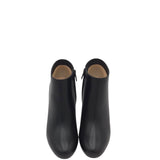 CHRISTIAN LOUBOUTIN ANKLE BOOTS "BELLE" 85 LUXE BOOTS BLACK 36