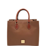 DOONEY & BOURKE SATCHEL W/ CROSSBODY HANDBAG TAN 11.5”x9”x6”