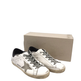 GOLDEN GOOSE RET$495 LACE UP SNEAKERS DESIGNER SHOES WHITE 5