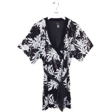 JAY GODFREY SEQUIN SHORT SLEEVE DESIGNER DRESS BLACK WHITE 2