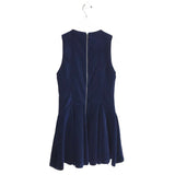 ALICE + OLIVIA NWT$550 SLEEVELESS DESIGNER DRESS NAVY 2