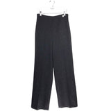 JASON WU TWEED WIDE LEG DESIGNER PANT BLACK 4