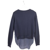STELLA MCCARTNEY SWEATER BLOUSE DESIGNER SWEATER NAVY GOLD 14