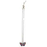 BRIGHTON NWT$78 BUTTERFLY PENDANT NECKLACE MULTI