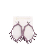 KENDRA SCOTT STMT DANGLE EARRINGS LAVENDER