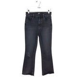 PAIGE FLARE LEG DESIGNER JEANS BLACK 25