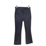PAIGE FLARE LEG DESIGNER JEANS BLACK 25