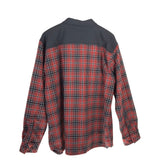 5.11 TACTICAL FLANNEL LONG SLEEVE MEN JACKET GRAY RED XLARGE
