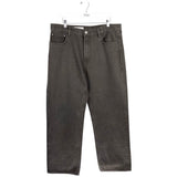 ZARA RELAXED STRAIGHT MEN JEANS GRAY 34