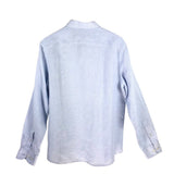 UNTUCKIT LONG SLEEVE MEN SHIRT BLUE PURPLE LARGE