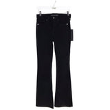 VERONICA BEARD NWT$248 VELOUR SKINNY FLARE DESIGNER PANT BLACK 24