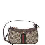GUCCI OPHIDIA MINI SHOULDER w/ BOX LUXE HANDBAG BEIGE