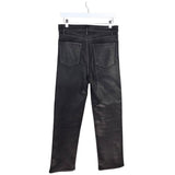 FRAME STRAIGHT LEG DESIGNER JEANS BLACK 29