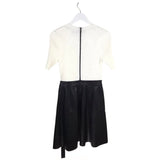 TED BAKER SHORT SLEEVE DESIGNER DRESS WHITE BLACK 2