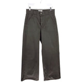 FRAME WIDE LEG DESIGNER JEANS OLIVE 28