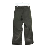 FRAME WIDE LEG DESIGNER JEANS OLIVE 28