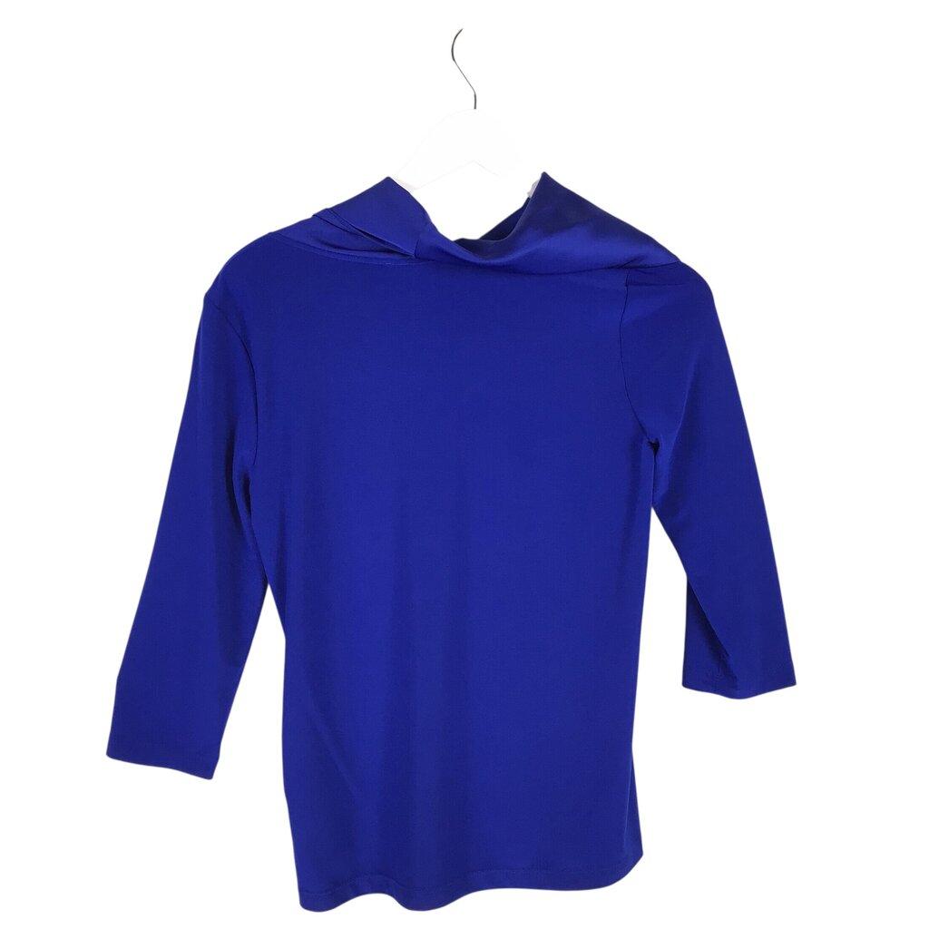 JOSEPH RIBKOFF NWT$158 3/4 DESIGNER TOP BLUE 6