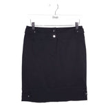 CARLISLE PENCIL KNEE DESIGNER SKIRT BLACK 0
