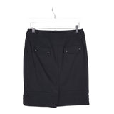CARLISLE PENCIL KNEE DESIGNER SKIRT BLACK 0
