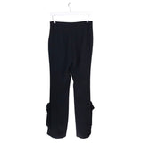 CINQ A SEPT FLARE LEG DESIGNER PANT BLACK 2