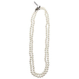 WHITE HOUSE BLACK MARKET NWT$50 FAUX PEARLS NECKLACE WHITE