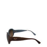 MAUI JIM RET$259 W/CASE SUNGLASSES/READERS BROWN BLUE