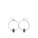 KENDRA SCOTT LACE DROP STMT EARRINGS GOLDTONE