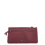 BURBERRY 2pc. LEATHER LUXE WALLET BURGUNDY