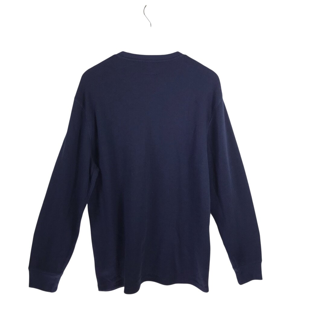 POLO RALPH LAUREN NWT LONG SLEEVE MEN SHIRT NAVY LARGE