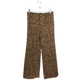MAEVE WIDE LEG PANT BROWN BLACK 28