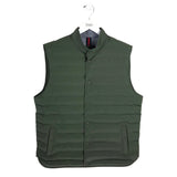 CREMIEUX QUILTED MEN VEST OLIVE LARGE
