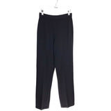 ST JOHN STRAIGHT LEG KNIT DESIGNER PANT BLACK 6