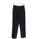 ST JOHN STRAIGHT LEG KNIT DESIGNER PANT BLACK 6