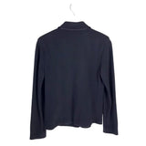 ST JOHN LONG SLEEVE DESIGNER BLAZER BLACK 8